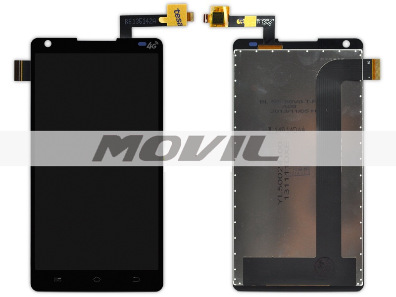 5 inch Coolpad 8736 LCD Display Screen Touch Digitizer Assembly